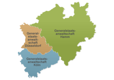 Übersicht der Generalstaatsanwaltschaften Übersicht der Generalstaatsanwaltschaften